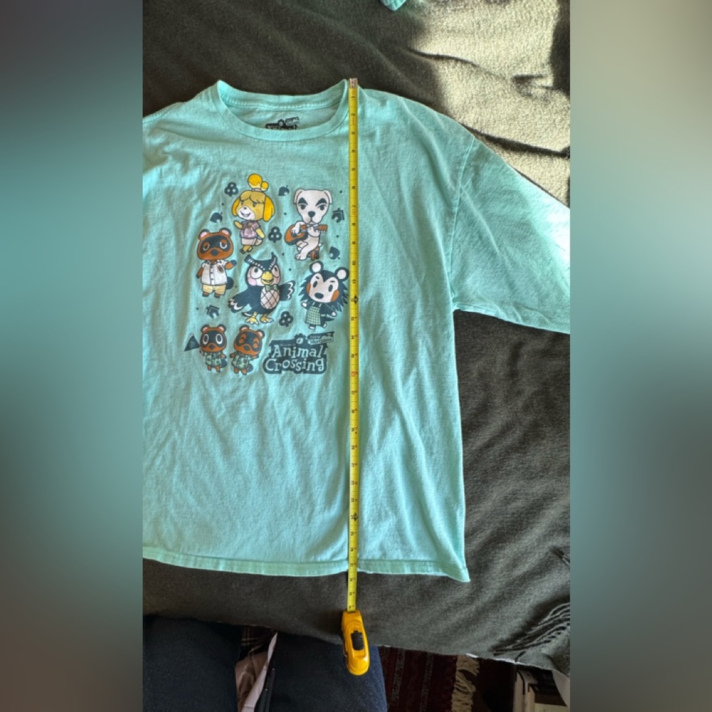 Nintendo Animal Crossing adult ladies long-sleeved tee XL - Picture 5 of 9